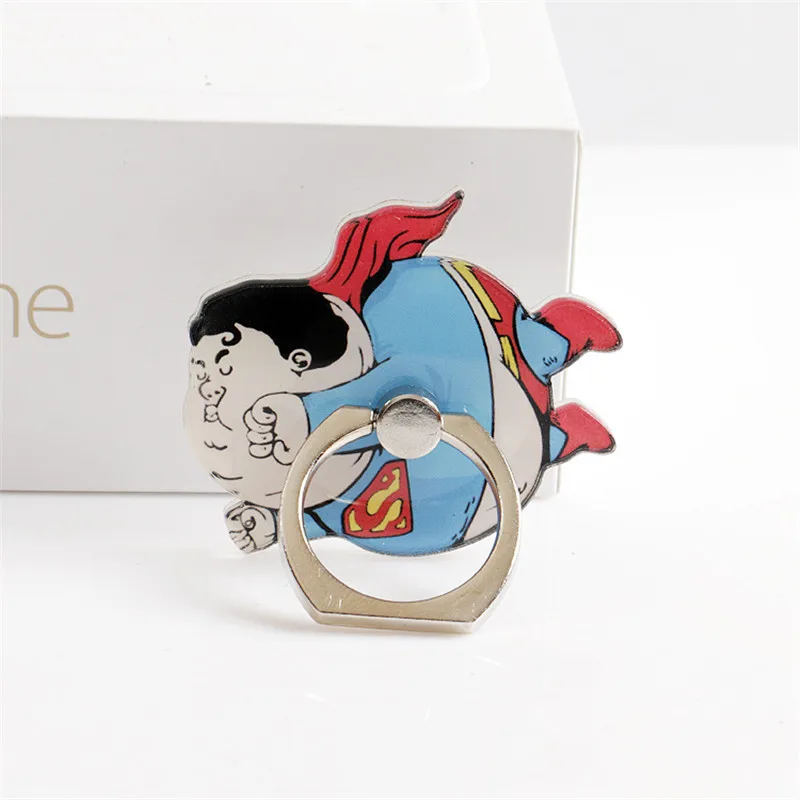 360 градусов кронштейн мультфильм милый палец кольцо Мобильный телефон Смартфон