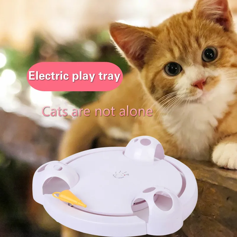 Горячая продажа электрическая игрушка кошка поворотные столы сумасшедшие
