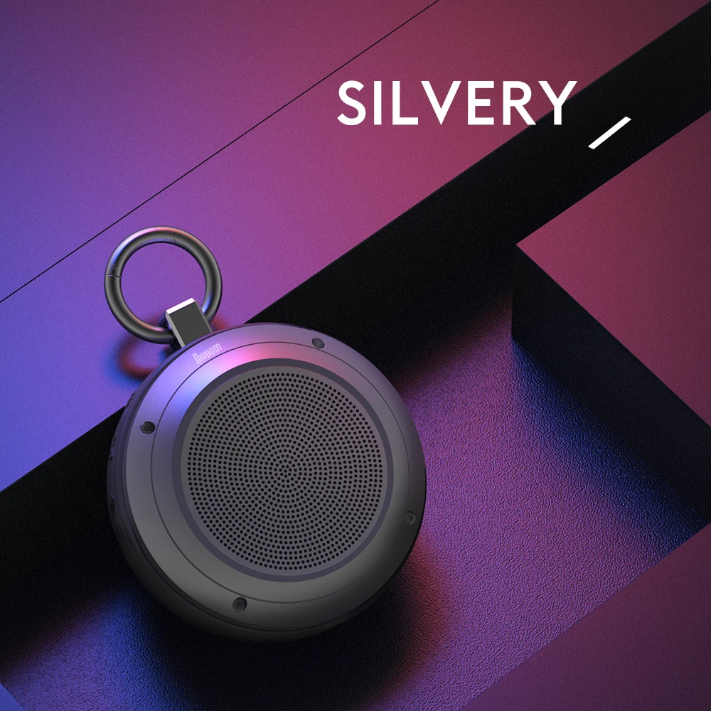 

Divoom Voombox Trek Portable Bluetooth Speaker TF card Support Heavy Bass 6-Hour Playtime IPX5 Waterproof