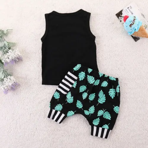 Детская футболка и шорты с кокосовым деревом 2 шт. | Мать ребенок