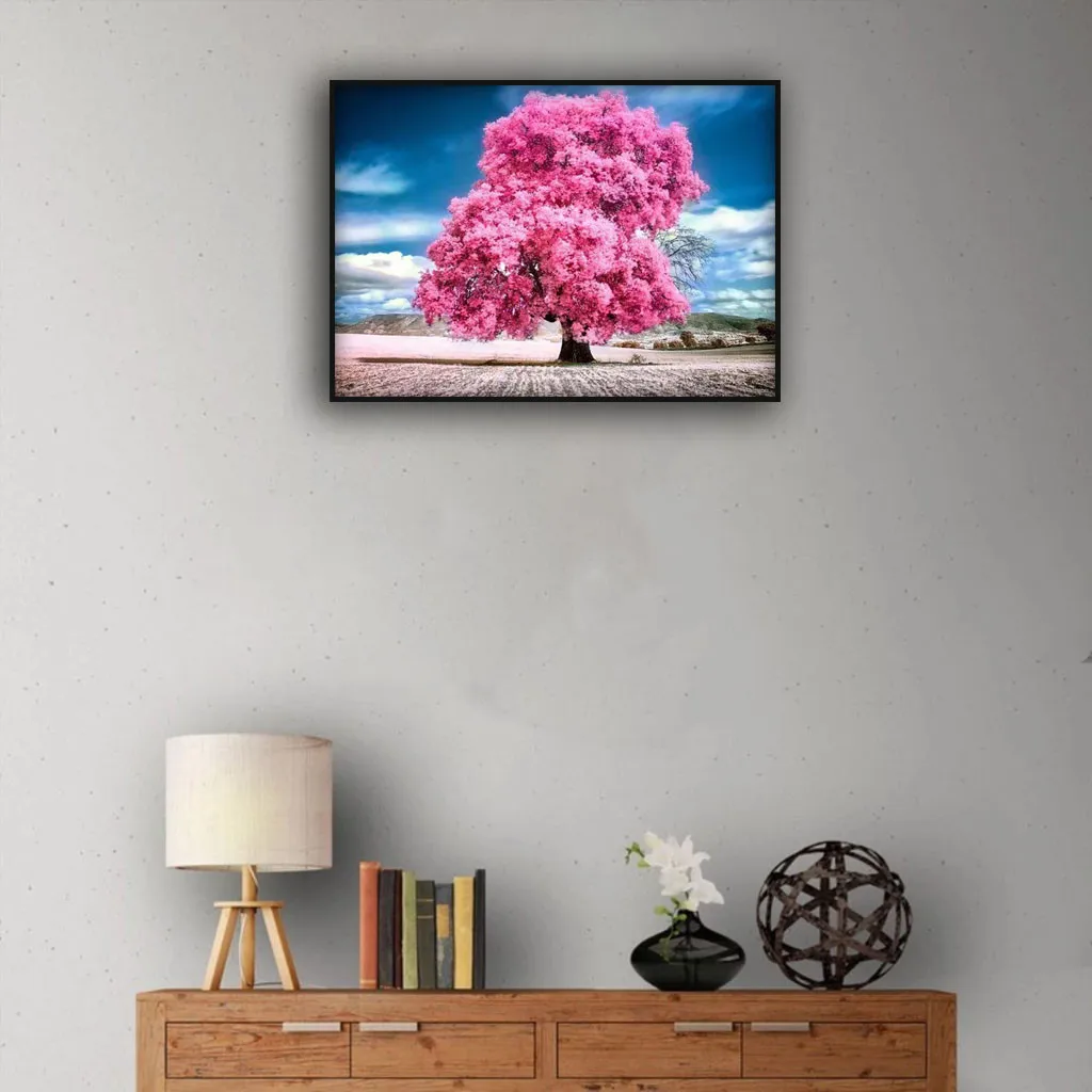 2019 Sale Rhinestone Pasted Diamond Painting Cross Stitch Embroidery Tree Handmade painting 3.22 | Дом и сад