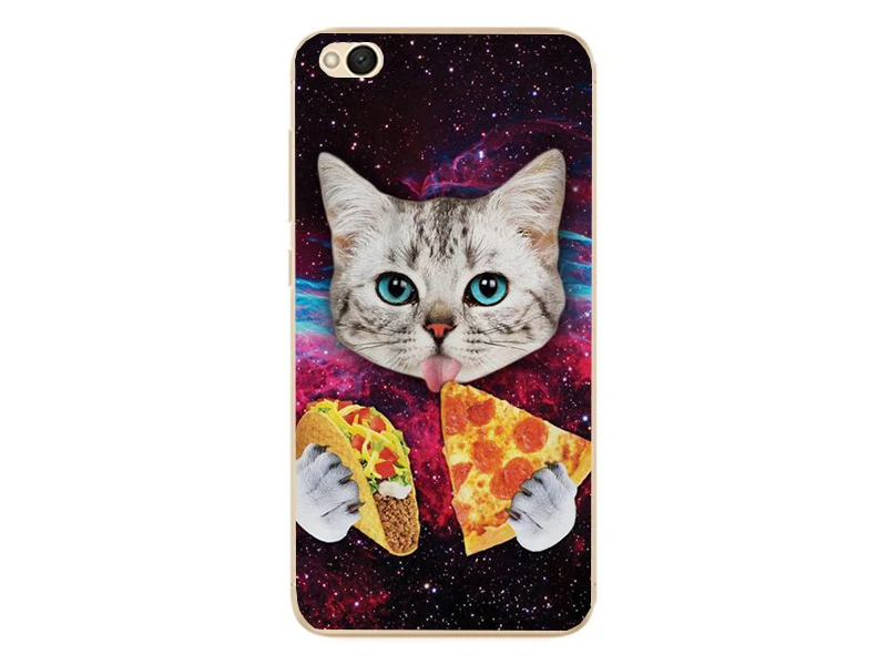 Phone Case for Xiaomi Redmi 4X 5.0" Cute Cat Silicon Soft TPU Back Cover Xiomi Redmi4X 4 X Bumper Capa |