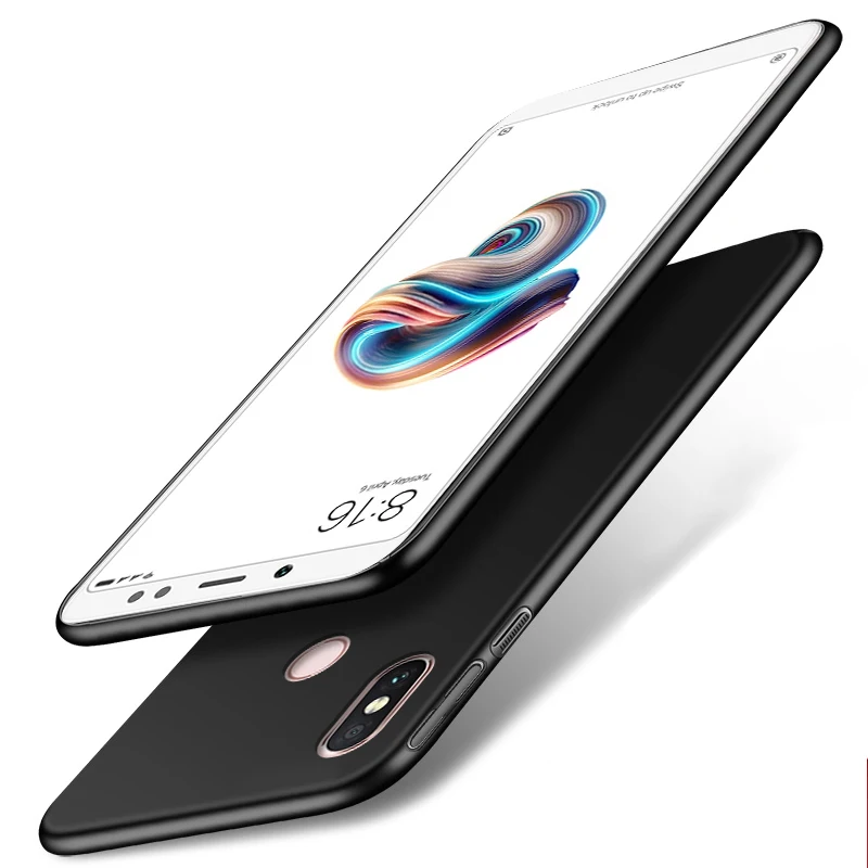 Тонкий чехол с полным покрытием 360 градусов для Xiaomi Redmi Note 5 Pro роскошный жесткий