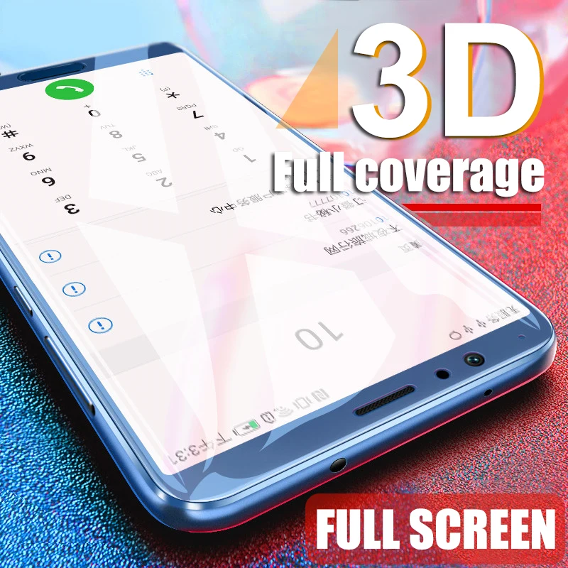 3D полное покрытие из закаленного стекла для huawei P20 Lite Pro Защитная пленка для экрана для Honor 10 9 8 Lite 8X 8C 8A стеклянная защитная пленка