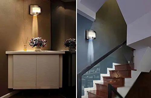 2 шт. беспроводной инфракрасный датчик движения настенный светодиодный Ночник