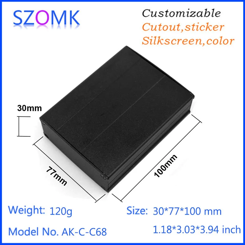 Усилитель szomk для электрического шкафа алюминиевый корпус корпуса источник