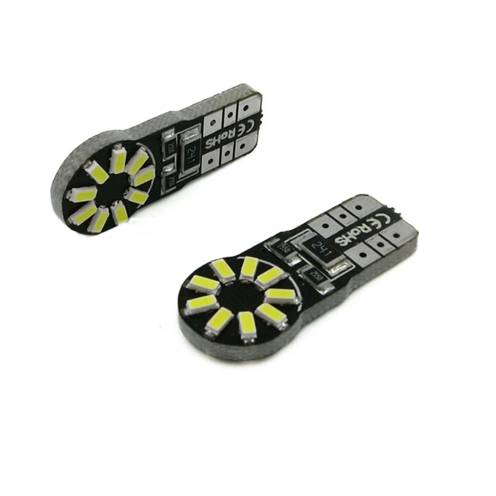 Авто T10 3014 18 SMD белый W5W 12V Canbus боковой Клин автомобиля светодиодсветодиодный лампа