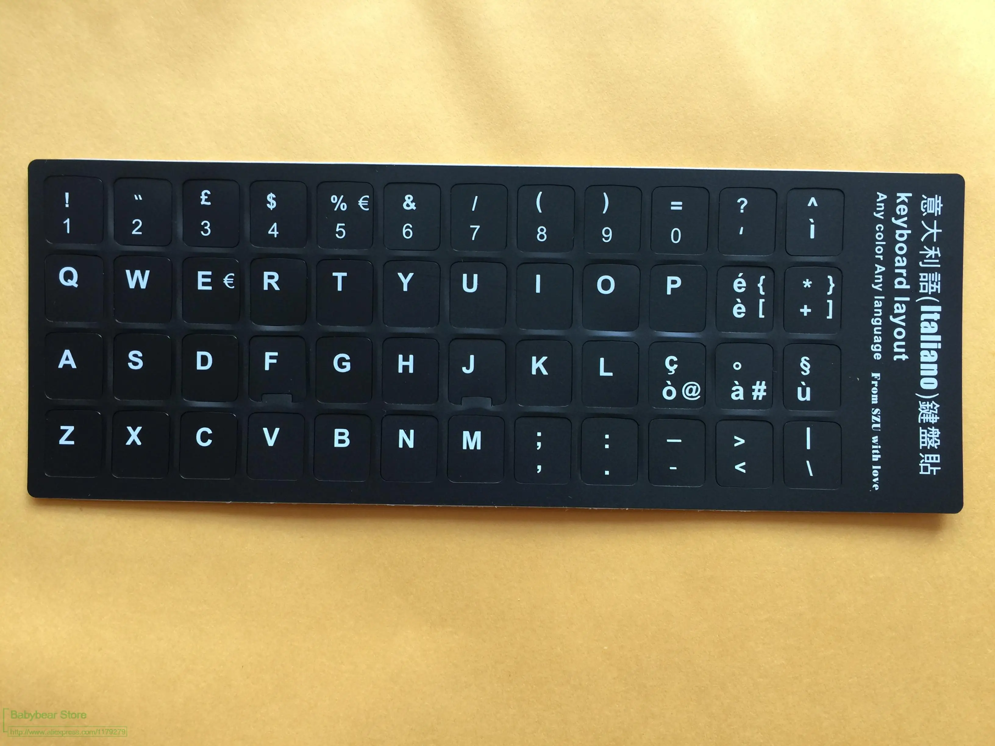 2 шт. наклейки на клавиатуру в итальянском стиле|cover stroller|cover yarnstickers seat |