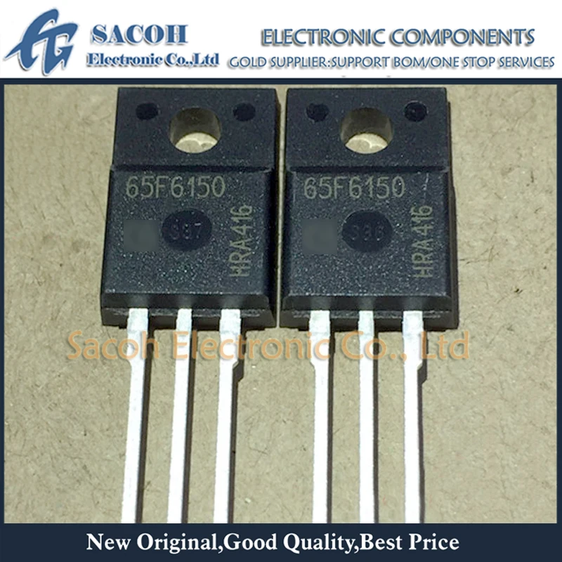 

New Original 10Pcs IPA65R150CFD OR IPP65R150CFD 65F6150A 65F6150 TO-220F/TO-220 22.4A 650V Power MOSFET Transistor