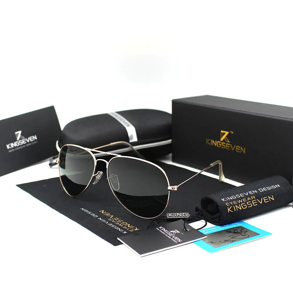 KINGSEVEN Классическая Мода Поляризованных Солнцезащитных Очков Мужчины/Женщины