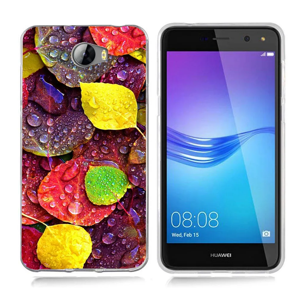 TPU Coloful Soft Silicone Painted Design Case For Huawei Y5 ii Y5ii Cover/5A LYO-L21/Y6 II Compact A001 |