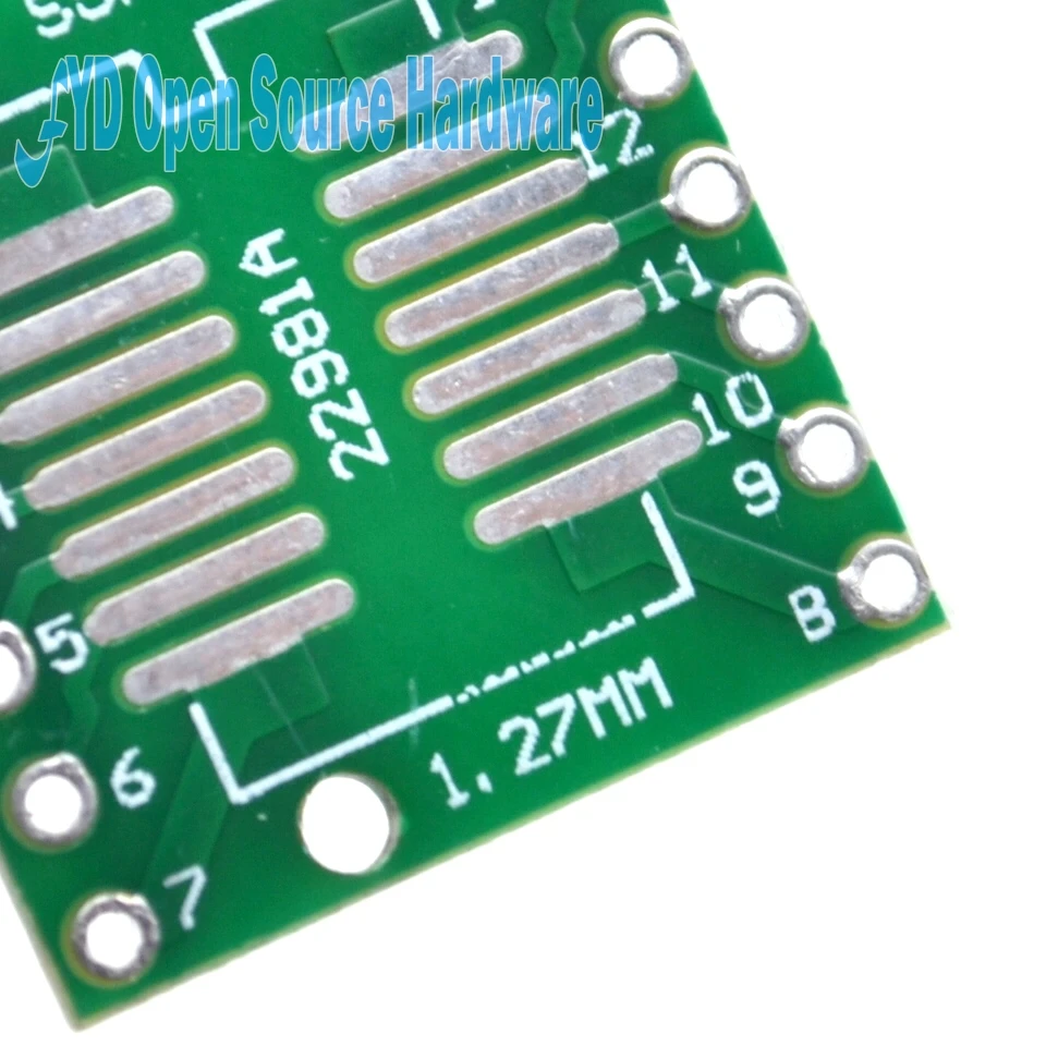 20 шт. переходная пластина SOP14 SSOP14 TSSOP14 SMD поворот DIP 0,65/1,27 мм