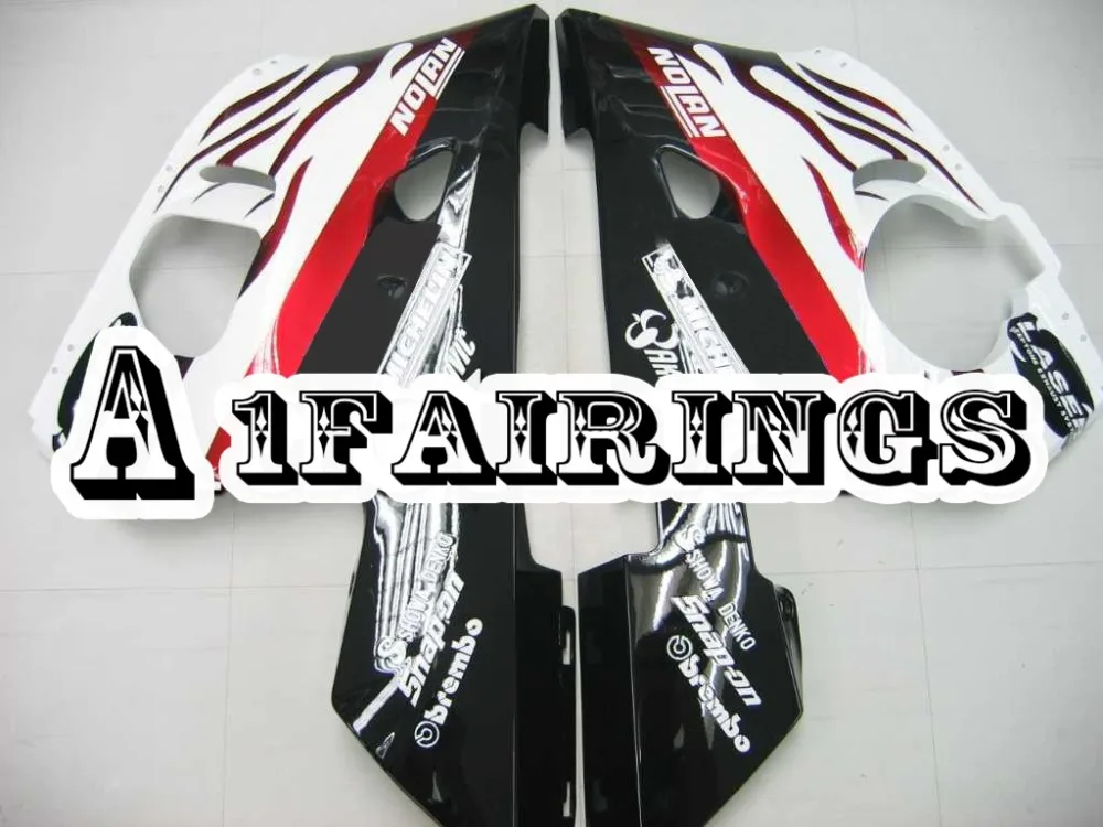 Полностью красные полосы белые мотоциклетные Чехлы для Yamaha YZF600 R6 1998 1999 2000 2001 2002 ABS