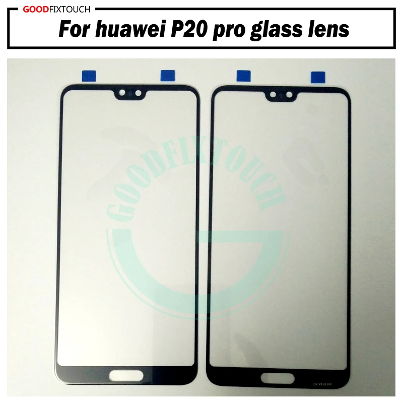 Для huawei p20 pro стеклянный объектив Переднее стекло новая Замена для / p20pro + OCA клей |