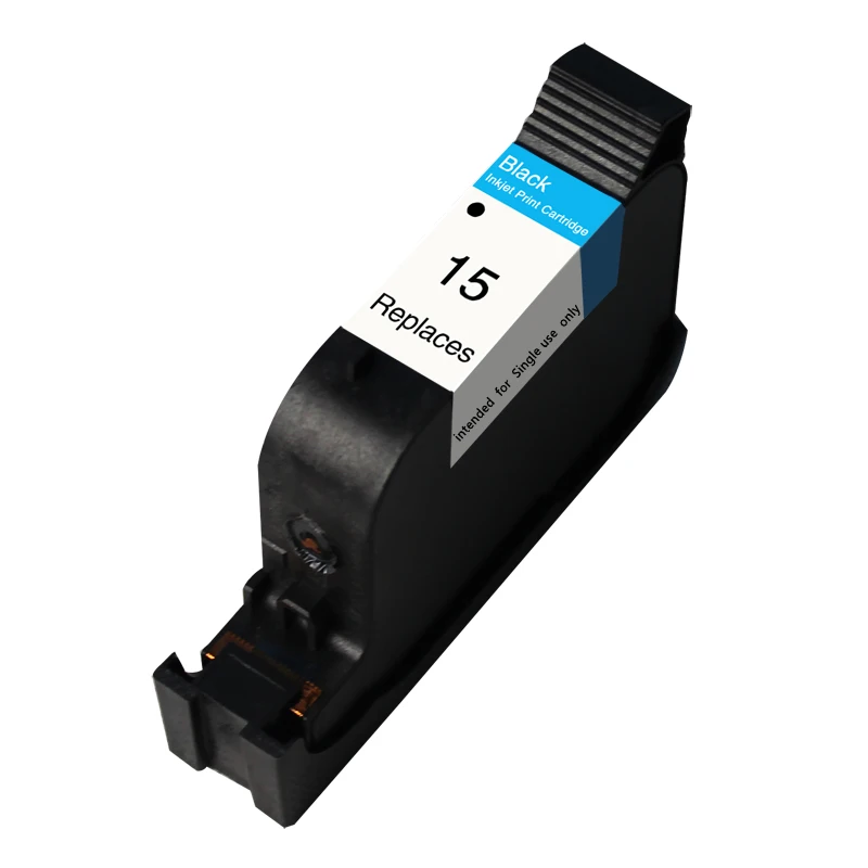 (2 шт./партия) Восстановленный картридж с чернилами для HP15 6615A используется в