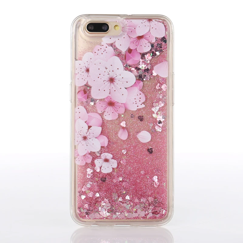 Luxury Liquid Glitter Soft TPU+PC Phone Cases For iPhone 6/7/8/X Transparent for 6/7/8Plus coque |