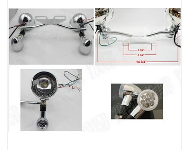 Светодиодный поворотный сигнал Angel Eye Spot light Bar для Suzuki 8. 0 C90 M109R C109 Marauder 800 M50 Intruder