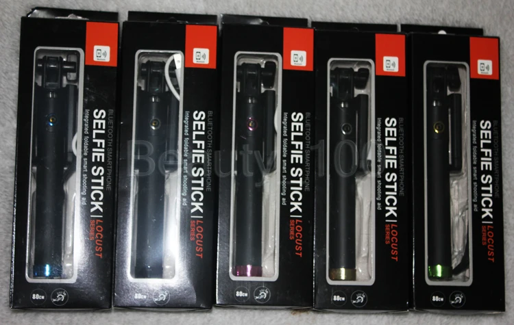 

New handheld extendable selfie self stick groove wireless Bluetooth monopod smart integrated tripods for cell phone camera