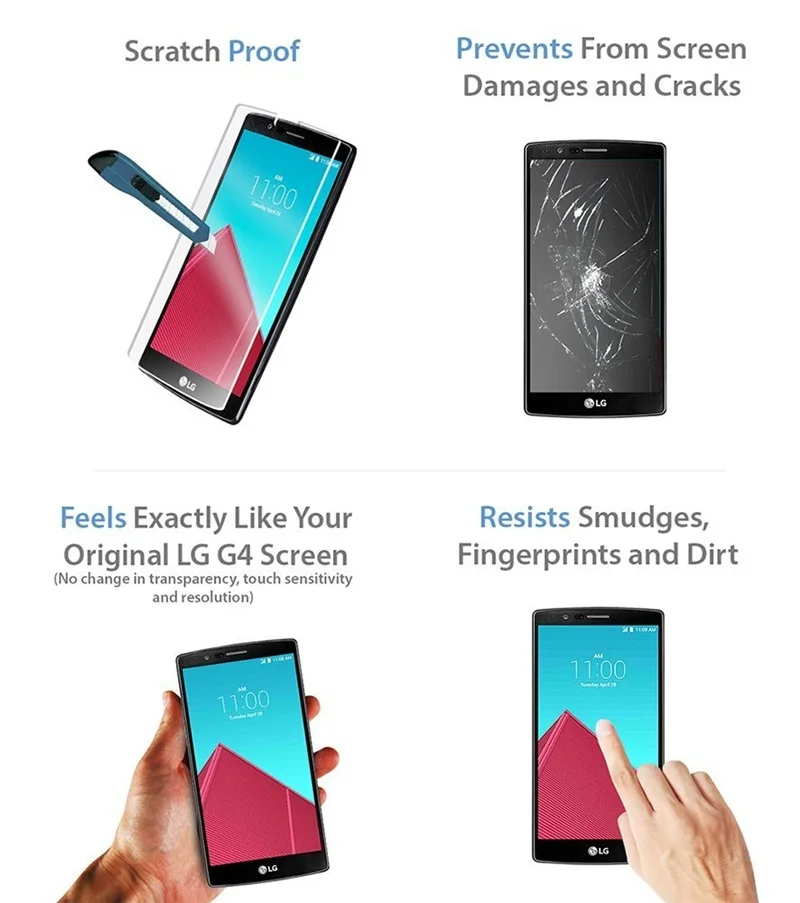 2.5D Взрывозащищенная защитная пленка из закаленного стекла для LG G3 Защитная пленка для экрана для LG D855 D856 D850 Защитная пленка для экрана