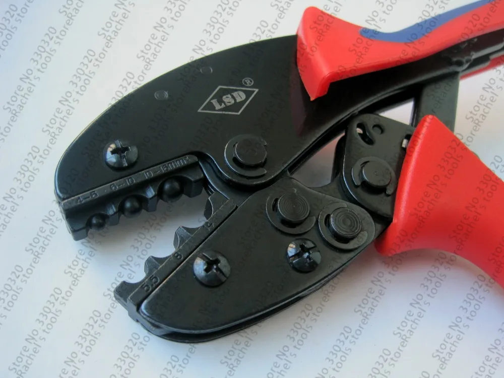Hand crimping tools S-616TD crimper for non-insulated terminal lug types 4-16mm2 | Инструменты