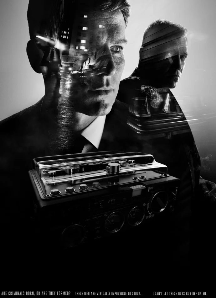 Голова Mindhunter Сезон 1 сериал Ретро винтажный постер декоративная стена стикер