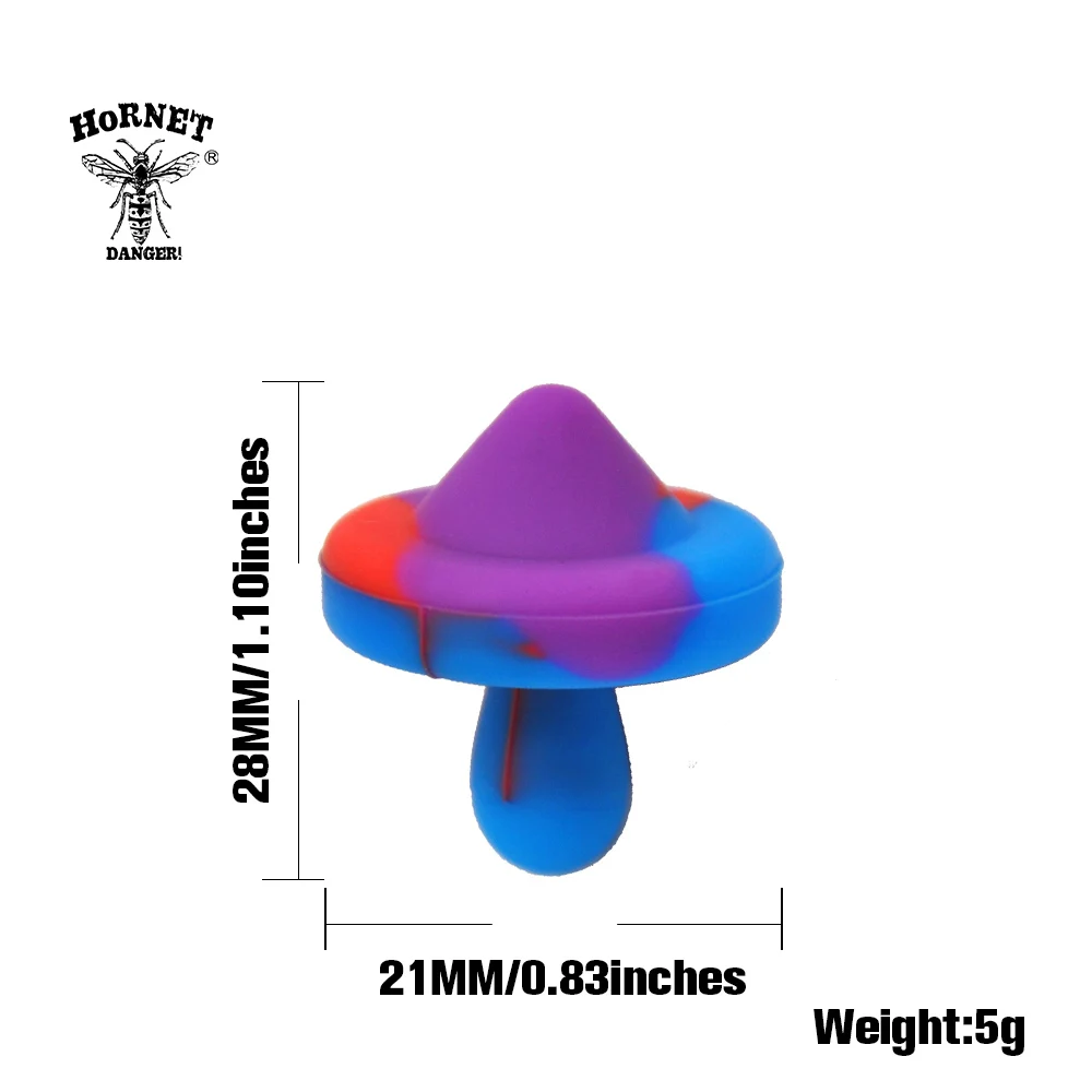 HORNET Премиум гироскоп форма FDA Силиконовый карбюратор крышка даббер воск масло