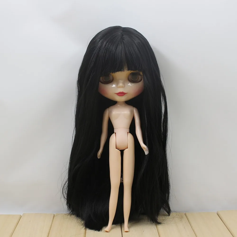 Ледяной обнаженный завод Blyth кукла серии № BL9601 черные волосы белая кожа Специальная цена Neo Licca, Pullip, Jerryberry