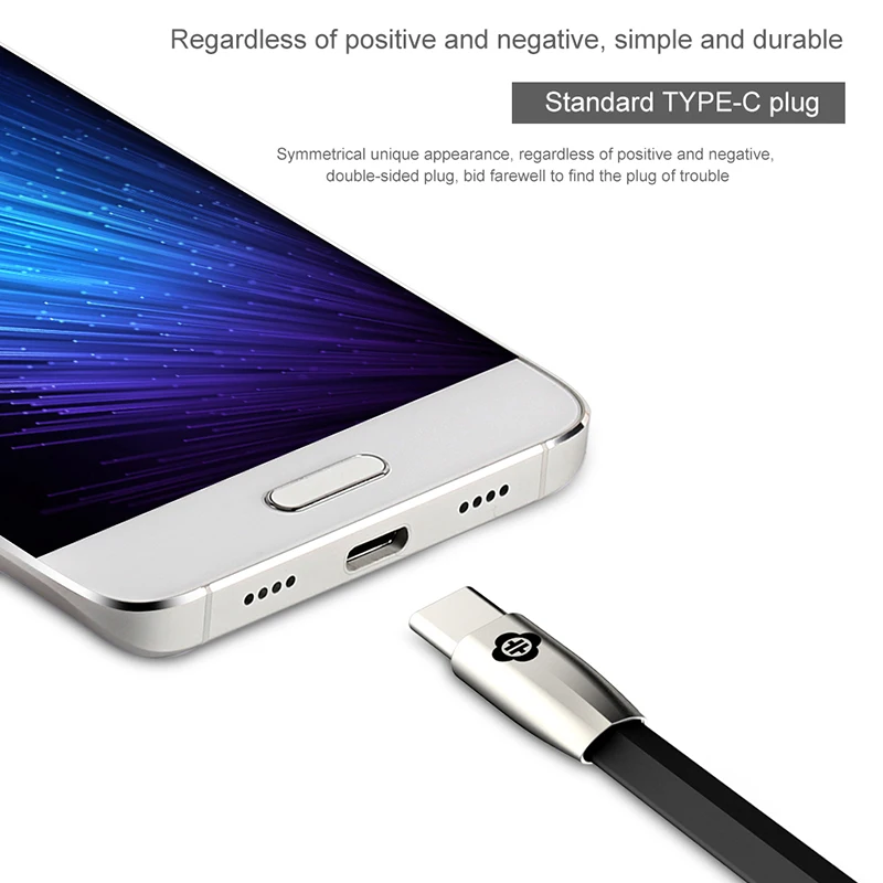 Type-C кабель, TOTU Быстрая зарядка usb type-C кабель зарядного устройства для samsung S8 Note 8 huawei Xiaomi Mi5 Mi6 кабели для USB-C мобильных телефонов