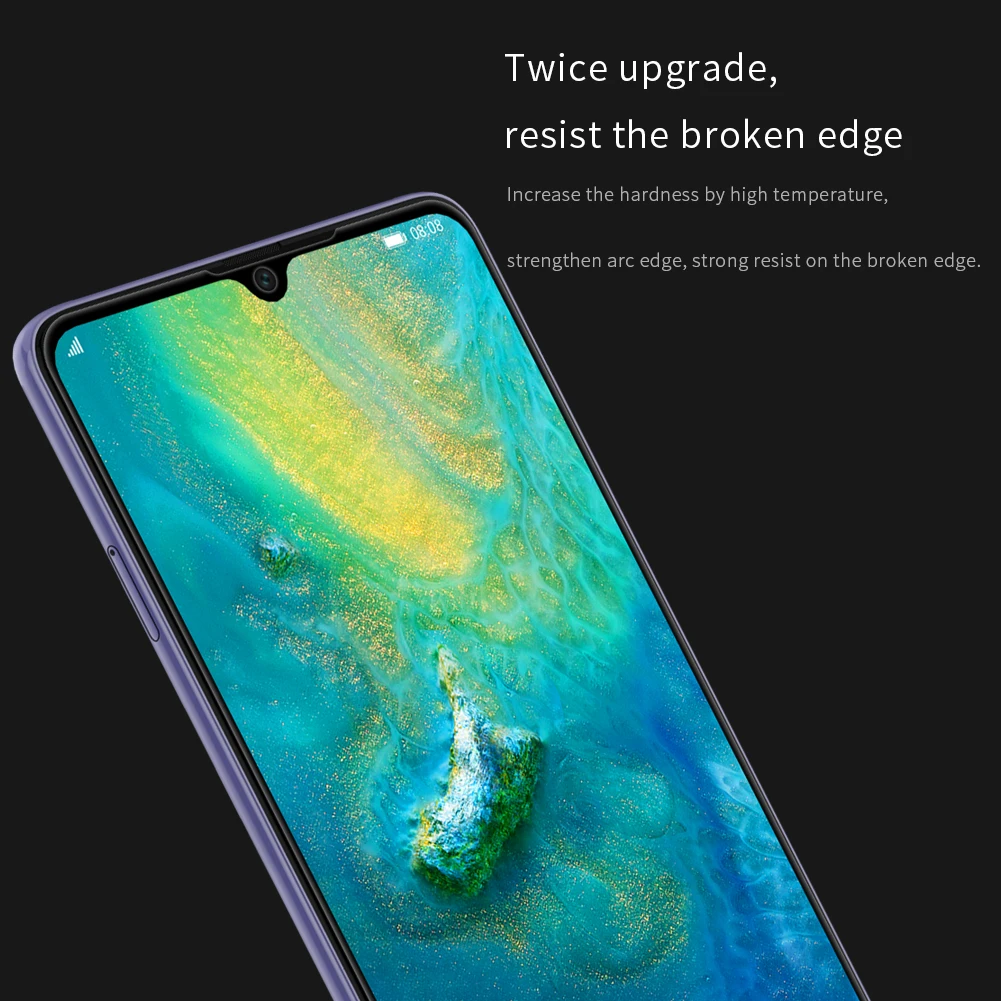 Полное покрытие 3D закаленное стекло для huawei mate 20 X Nillkin XD CP+ Max Защитная пленка для экрана