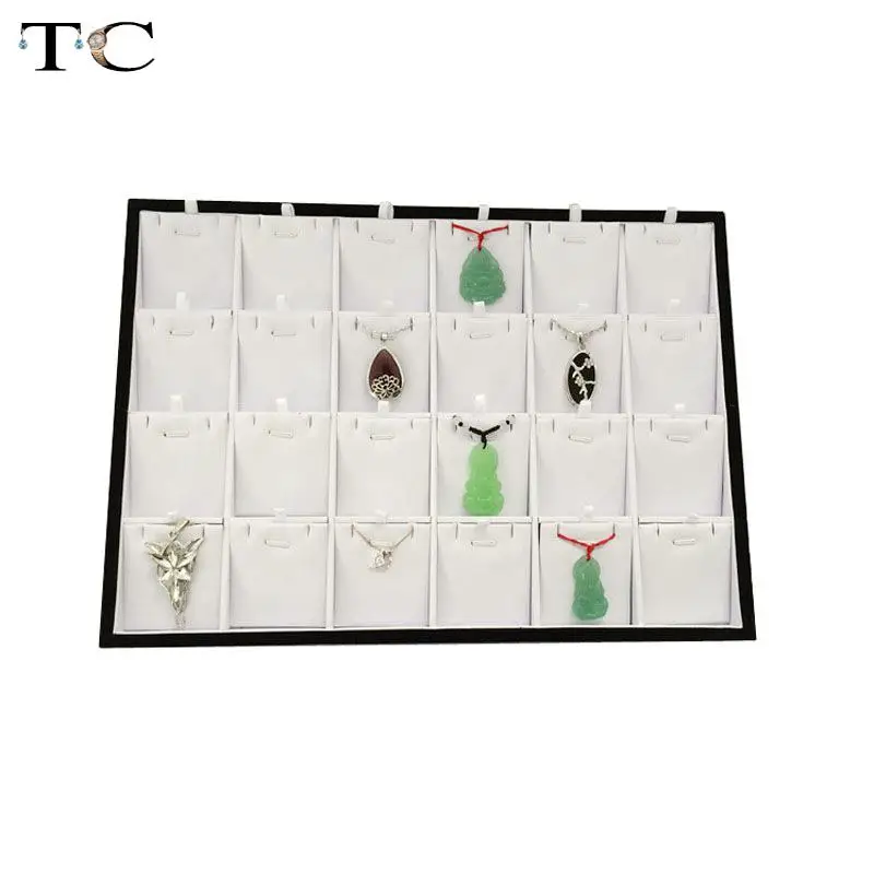 Бесплатная доставка 2 шт. белая коробка из искусственной кожи для подвесок