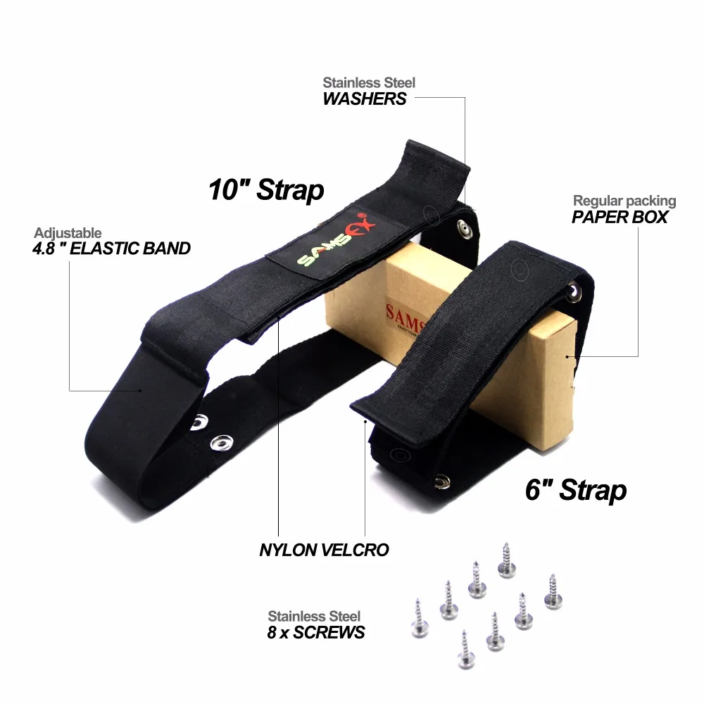Держатель для удочки SAMSFX безопасный ремешок рыбалки на лодке Каяка|pole holder|holder rodrod