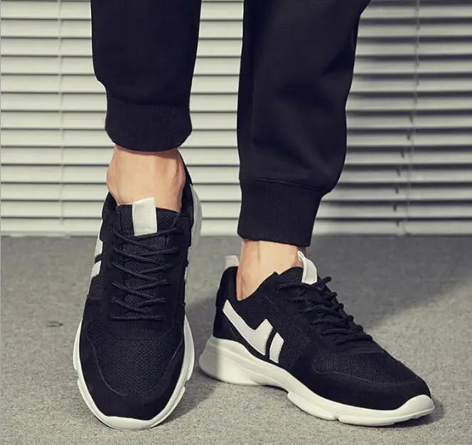 2019 New Men's Shoes Mesh shoes fly woven lace casual men and women with the same style sheet 35-44 | Обувь