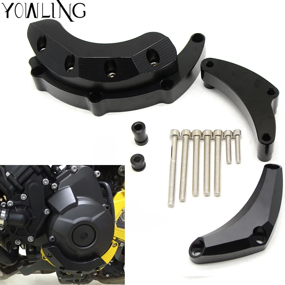 

For Yamaha MT-09 FZ-09 FJ-09 2014 2015 2016 2017 Motorcycle Engine Guard Case Slider Cover Protector XSR900 Tracer 900 2016 2017
