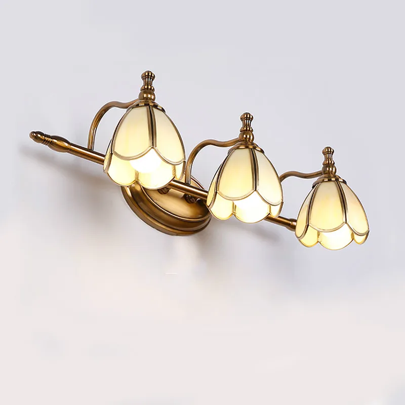 Американский винтажный зеркальный передний настенный светильник бра зеркальные