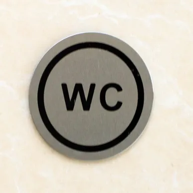 Циркулярный Туалет BF040 из нержавеющей стали со знаком рисования пасты бесплатная