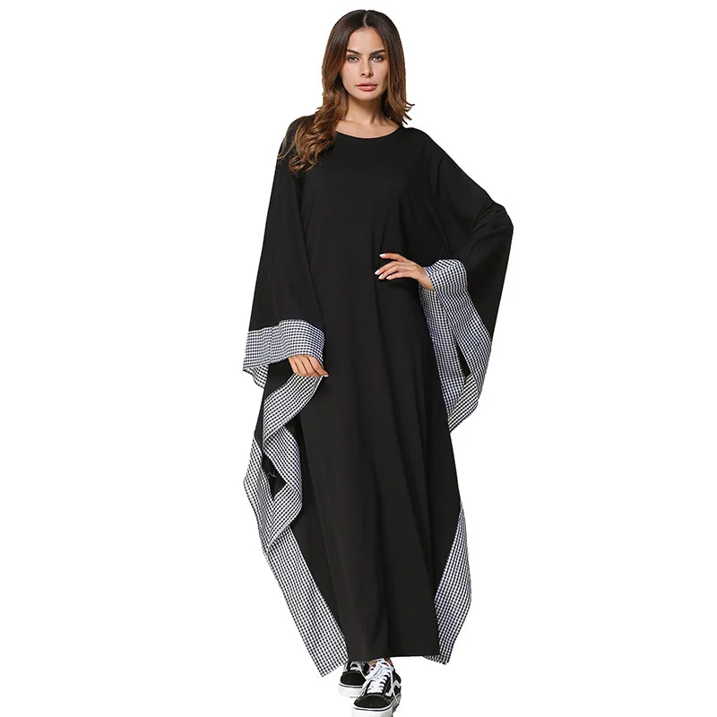 Caftan прямая продажа хлопковый Халат для взрослых мусульманская одежда женщин