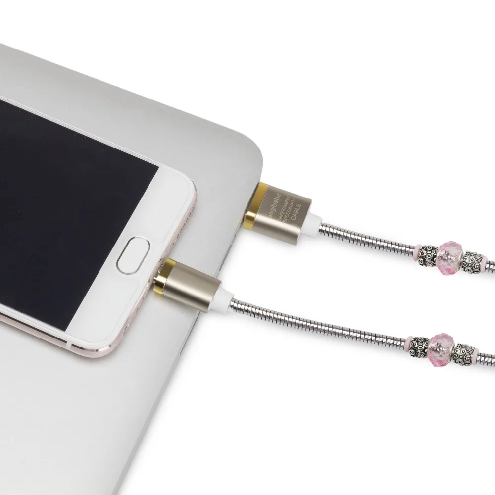 (Розовый) искусственный бриллиант для Android|cable 2a|cable for androidcable |