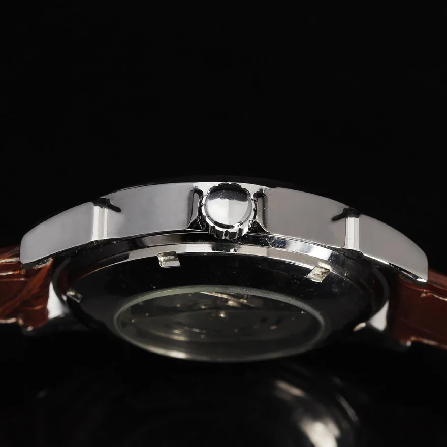 Часы наручные SEWOR Мужские автоматические брендовые механические деловые с датой