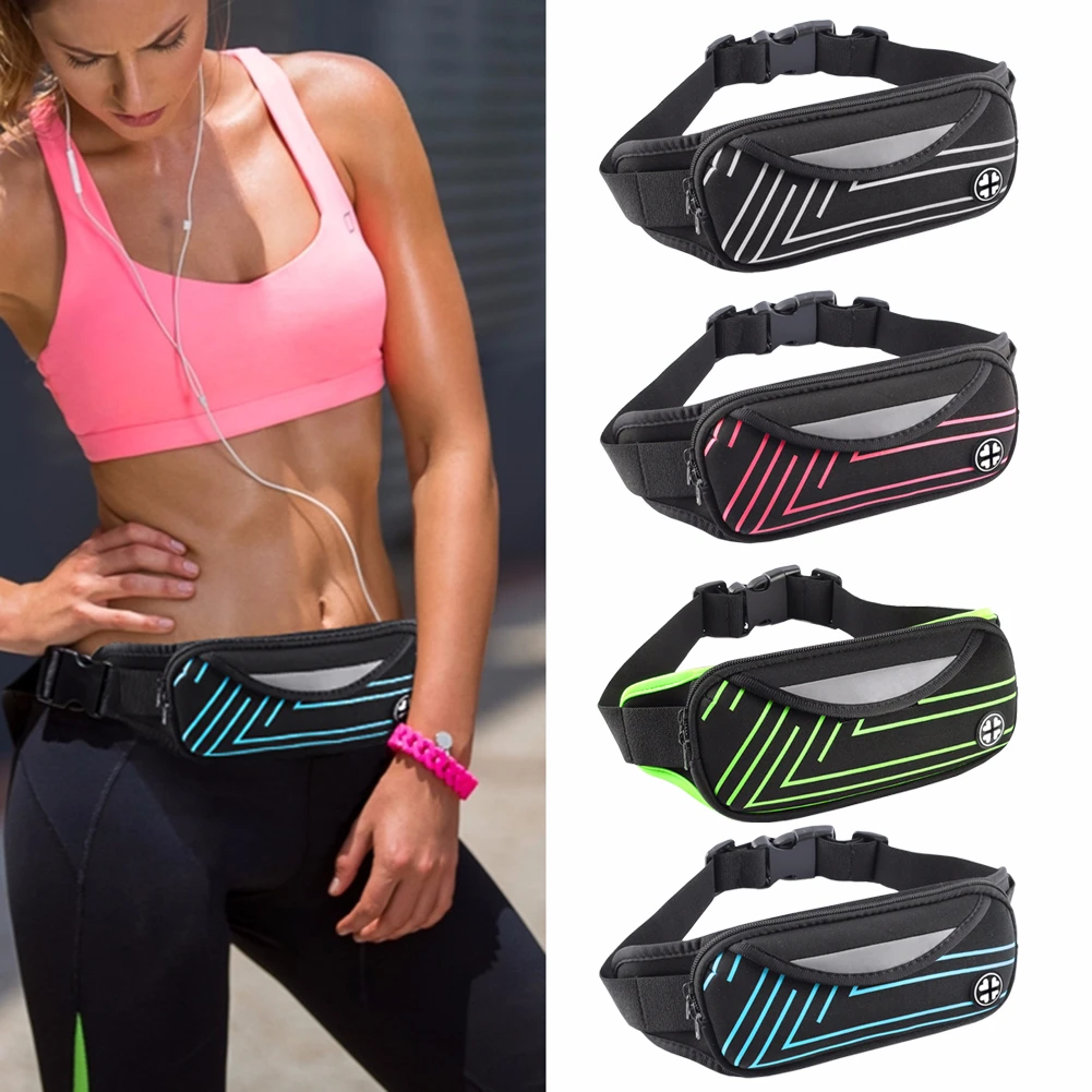 Мини поясная сумка для тренировки водонепроницаемый спортивный портативный удобный USB телефон бега