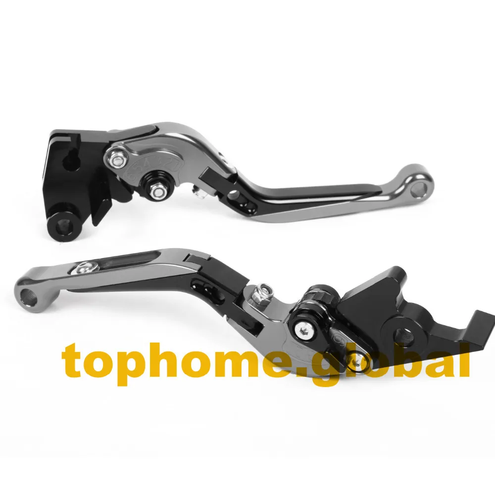 Складные Выдвижные рычаги тормозной муфты для Triumph SPEED TRIPLE R 2012-2015 серый цвет 2014