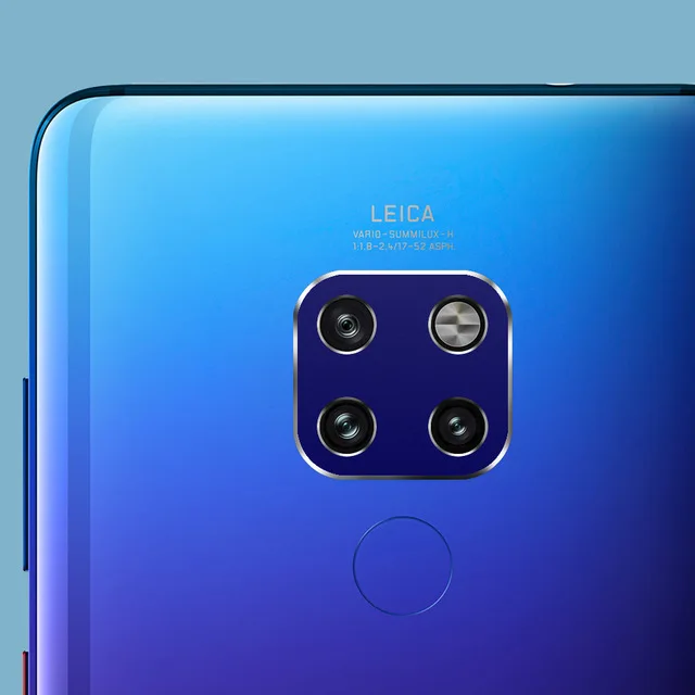 Темно-синий Задняя камера протектор для huawei mate 20 Pro Чехол для huawei mate 20 X 20X mate 20 задняя рамка объектива защитный металлический бампер крышка 20 - Цвет: Темно-синий
