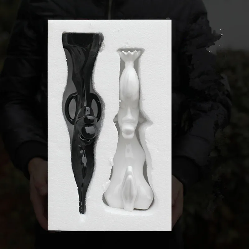Exquisite Ceramic Modern People Model Figurines Decorated Furnishings Wedding Room Decoration Ornaments Craft Gifts | Дом и сад