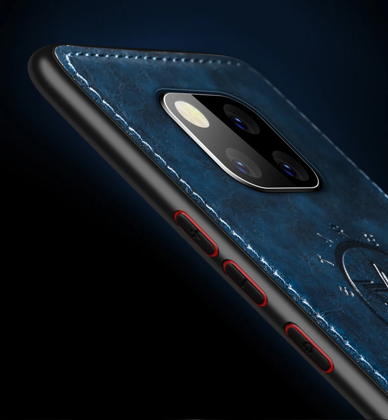 Чехол для Huawei Mate 20 Pro 10 P20 Nova 4 роскошный противоударный чехол из искусственной