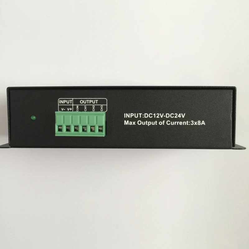 Светодиодный контроллер DMX512 RGB декодер для DC12-24V 3-канальный цифровой сигнал