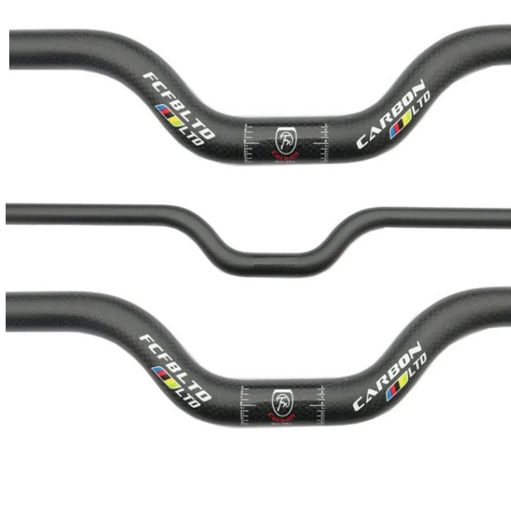 

FCFB BMX carbon handlebar bikes scale only swallow the small-caliber 25.4/31.8mm*380--740mm matte 3K cycling parts