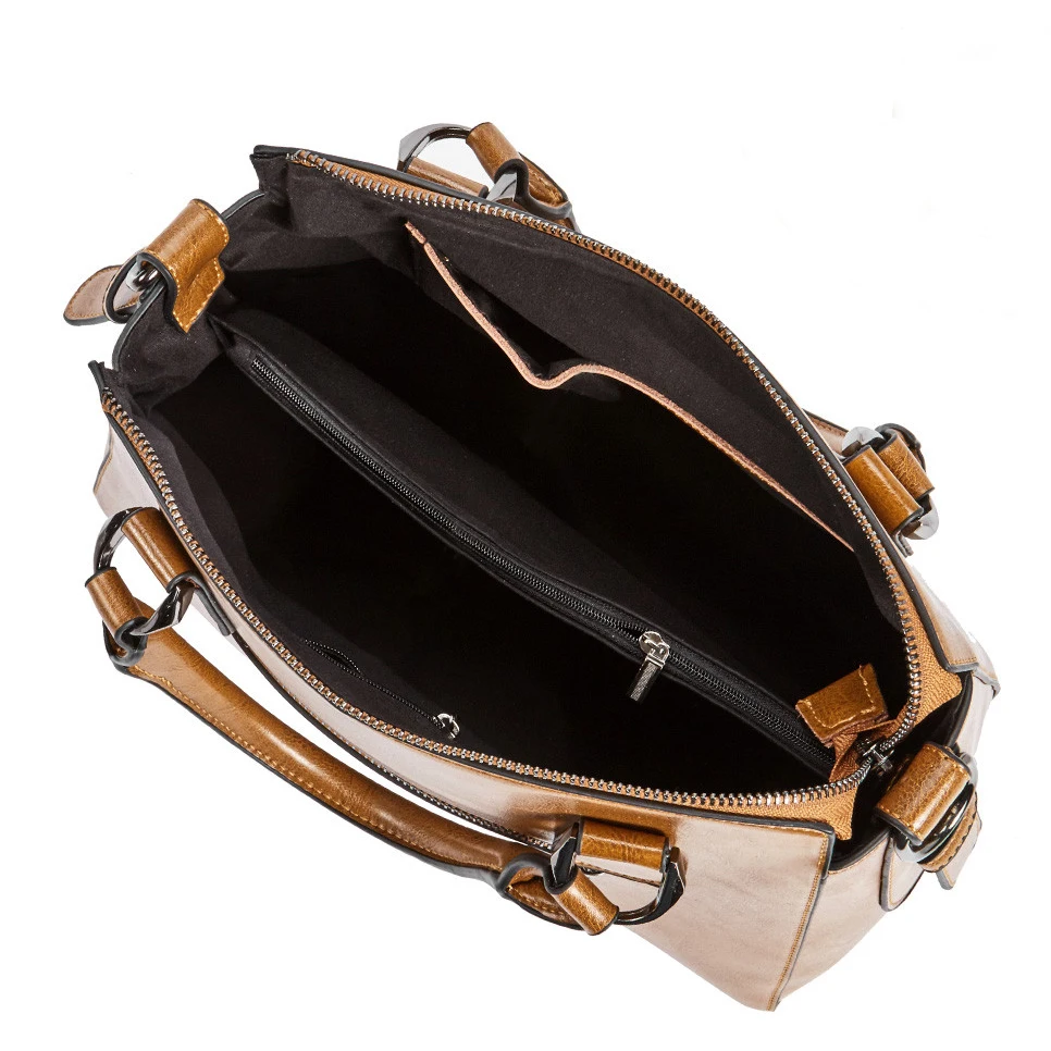 Женская сумка-мессенджер botanten повседневная дизайнерская сумка из натуральной