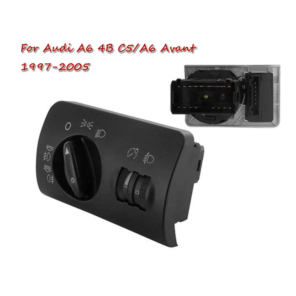 

4B1 941 531C 23 Pins 4B1941531C Car Headlight Fog Light Switch Black For Audi A6 4B C5/A6 Avant 1997-2005 B1 941 531 C