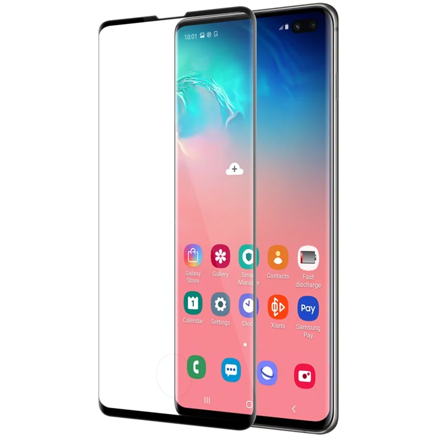 Для samsung Galaxy S10 S10+ Plus S10e закаленное стекло Nillkin 3D CP+ Max полное покрытие протектор экрана стекло для samsung S10 Plus