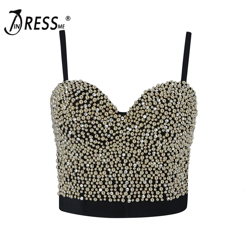 INDRESSME 2019 новый сексуальный облегающий женский летний укороченный топ на