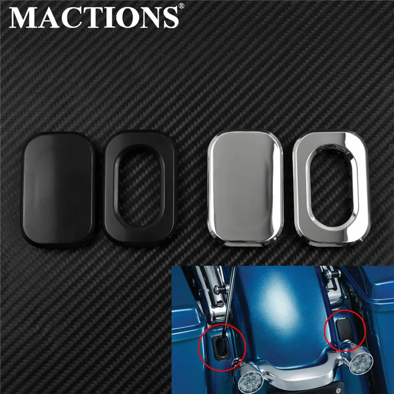 Maction мотоциклетная антенна ПЕРФОРИРОВАННОЕ кольцо для Harley Touring Road Glide Fltri 2010- Street Glide Flhx 2006